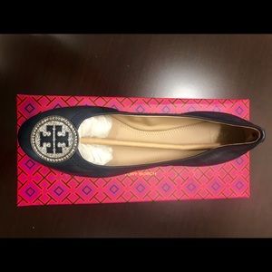 Tory Burch Liana Ballet Flat Royal Navy Blue 9